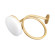 Premium Matte Gold Napkin Ring Holder