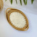 Shell Accents Vintage Woven Rattan Baskets, Oval and Rectangle