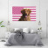 Customizable Pink American Flag Tapestry - Personalized Home Decor
