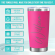 Personalized 20oz Stainless Steel Tumbler | Custom Name | Ideal for Gifts