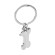 10 Pack Personalized Pet Bone Keychain - Custom Engraved Dog Bone Key Ring with Cute Dog Charm, Gift for Pet Lovers