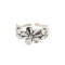 Blossom Vintage Stirling Silver Band Ring for Women