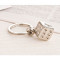 10 Pack Personalized Dice Keychain