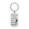 Son to Dad Dog Tag Keychain Gift - My Hero!