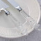 Crystal Handles Personalized Cake Knives Set