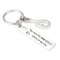 You Are My Greatest Catch Engraved Fish Lure Key Chain