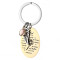Personalized Birthstone Angel Wing Key Holder