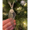 Engraved Angel Wing Ornament