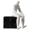 Mosaic Textured Man Sculpture