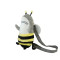 Funny Shark and Bee Plush Toy Crossbody Shoulder Bag for Younger Children's Gifts