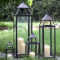 30" Outdoor Metal Lanterns