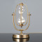 Personalized 15/30/30-Minute Antique Brass Hourglass Rotating Sand Timer