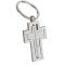 10 Pack Custom Engraved Spinning Cross Keychain - Personalized Religious Key Ring - Unique Christian Gift - Customizable Cross Key Holder for Faithful Believers