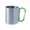 Custom Portable Stainless Steel Mug with Carabiner