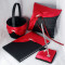 Midnight Rose Wedding Accessory Set