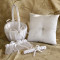 Shimmering White Wedding Ceremony Collection Set