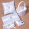 Shimmering Butterfly Charm Wedding Collection Set in White